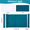 CRASPIRE 51 x 118 Suede Book Cloth Teal Green for Book Binding A4A8 Fabric Surface Paper Backed Bookcover Books Album Sc