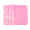 Pink A5 Binder Pockets 12pcs Zipper Cash Envelopes Pouch Loose Leaf Bags 6 Holes PVC Zip Organizer Folder for Planner Jo