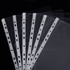 300 Pack Clear Sheet Protectors 85 x 11 Inches for 3 Ring Binder with 300 Sticky Tabs 11 Hole Plastic Sheet Sleeves Plas