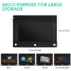 Marspark 30 Packs Pencil Pouch 3 Ring Binder Pen Pouch Cloth Pencil Pouches Zipper Pen Case Bag with Clear Window for Sc