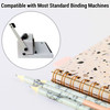 6 Pieces 1 Diameter 23 Holes Metal Wire Binding Spines Binding Cinch Wire Binding Twin Loop Wires Spiral Double Loop Wir