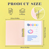 BAYTORY Plastic Folders with Swing Clip Report Covers for A4 and Letter Size Paper 5 Pack Presentation Binder for School