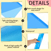 Maitys 50 Pack Binder Pockets 3 Hole Punch Clear Plastic Document Folders Binder Organizer Store Letter Size 85x11 Inch