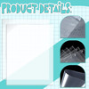 VOKOY 100 Pack No Holes Sheet Protectors85 x 11 Letter Size Heavy Duty Clear View Page Protectors Without HolesTop Loadi