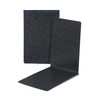 5 Blue Summit Supplies 11x17 Folders Black Tabloid Pressboard Report Cover with Metal Prong Fasteners Durable 25pt Press