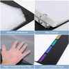 Uquelic 50Pocket Binder with Plastic Sleeves for LetterA4 Size11 x 85 Document Binder Organizer for Papers Certificates