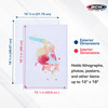 BCW 12x18 Topload Holder 10ct Rigid Plastic Protection for 12x18 Lithographs Posters Prints Durable Clear Sleeves for Ph