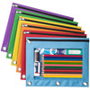 Forvencer 6Pack Pencil Pouches for 3 Ring Binder Smooth Zipper 3 Ring Binder Pencil Pouch MultiColor Pencil Case for Bin