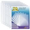 Tamaki Sheet Protectors for 3 Ring Binder 70 Pack Premium Clear Page Protector 85 x 11 inch Plastic Sleeves Top Loading