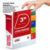3 Ring Binder 2 Pack of 3 Inch D Ring Binders 85 x 11 Presentation Folder View Binder with Pockets Durable NonStick Cust