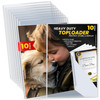 Performore 85 x 11 Heavy Duty Rigid Print CrystalClear Toploader Hold Protect Store Display Photographs Restaurant Menu
