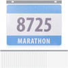 Lewtemi 24 Packs Race Bib Display Vinyl Protector Sheets Running Medal Hanger Display Clear Protective Medal Holder Plas