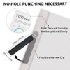 TOTiyea 10 Pack Clear Report Covers with Swing Clip File Folder with Swing Clip 30 Sheets Capacity Slide Locking Report
