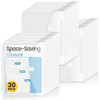Sooez 30 Pack Binder Folders with SpaceSaving Closure Super Heavyweight Binder Pockets for 3 Ring Binder High Capacity C