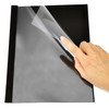 RAYSON TBC625BK Thermal Binding Covers 14 Inch Black Letter Size Holds 55 Sheets 25 Pack
