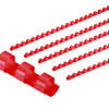 PATIKIL 10mm 38 Plastic Binding Combs 100 Pcs 21 Rings Comb Binding Spines 60 Sheet Capacity Letter Size for Binding Pap