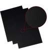 RAYSON 85 x 11 Black Leather Texture Binding Covers 12 Mil Thick 230gsm Paper UnPunched Letter Size 100 Pack
