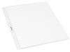 TYH Supplies 1000 Pack Clear Sheet Protectors for 3 Ring Binder 85 x 11 Inch Glossy Standard 11 Hole Plastic Page Protec