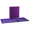 Avery Dual Effect HeavyDuty 3 Ring Binder 1 Inch Slant Rings Plum Purple Binder 03219