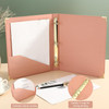 Gueevin 3 Pcs Aesthetic 3 Ring Binder for Women Sturdy 1 Inch Ring Binder Fits Letter Sized Paper with Pocket Organize f