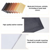 WEBEEDY 14 Pcs Book Cloth for Book Binding14x10 Inch PU Leather Surface and Paper Backed7 Colors Books Album Scrapbookin