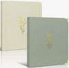 Aesthetic 3 Ring Binder Set of 2 Sturdy 1 Inch Binder Fits Letter Sized Paper A Cute Holder for Women or Men with Pocket