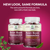 Flow Boosting Beet Root Gummies - Invigorating Beet Gummies for Adults Nitric Oxide Energy & Heart Health Support with Grapeseed Pomegranate & Vitami