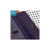 Mead Trapper Keeper Binder Retro Design 1 Inch Binder 2 Folders and Extra Pocket Metal Rings and Spring Clip Secure Stor