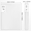 Marspark 6 Pcs Binder with Plastic Sleeves Large 85 x 11 Display Presentation Book 40 Pocket 80 Pages Art Portfolio Fold