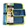 Mead Five Star Binder Zipper 2 Inch 3Ring Binder Expansion Panel and Expanding File 580 Sheet Capacity Assorted Colors