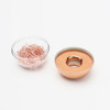 Rose Gold Paper Clip Holder Magnetic Paper Clips Dispenser with 100pcs Paperclips for Desk Office School Home Organizers