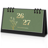 KONVINIT Small Desk Calendar 20262027 63 x 31 2026 Desk Calendar Runs From January 2026 Until December 2027 24 Months Mi