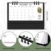KONVINIT Small Desk Calendar 20262027 63 x 31 2026 Desk Calendar Runs From January 2026 Until December 2027 24 Months Mi