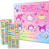 Hello Kitty and Sanrio Friends 2026 Deluxe Hello Kitty and Friends 7 x 7 Mini Calendar Bundle with Over 100 Stickers Ker
