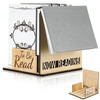 Affrolling Book Worms Gifts for Book Lover Tbr Books Storage Basket to Be Read List Storage Bin Bookish Accessories Book