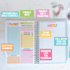 Undated Daily Planner Notebook Undated Planner Notebooks Daily To Do List Planners To Do List Notebook for Work Organiza