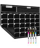 Mr Pen Dry Erase Calendar for Fridge Magnetic 147 x 118 Magnetic Calendar with 4 Dry Erase Markers Magnetic Calendar for