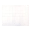 russellhazel Undated Month Desktop Calendar Pad Office Supplies 22 x 165 36 Sheets White 62864