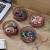 VILLCASE Paper Clip Holder PaperClip Holders for Desk Metal Mesh Paperclip Dispenser Organizer Desktop Binder Clip Conta