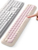 Meatanty Keyboard Wrist Rest Ergonomic Keypad Support Soft Memory Foam Hand Rest Pad for Typing Comfort Computer Desk Ac
