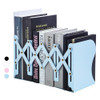 MG Adjustable Bookends Book Ends for Shelves Metal Bookend for Heavy Books Desk Magazine File Organizer Holder Extends u