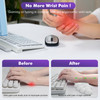 MoKo Cloud Wrist Rest Ergonomic Cloud Keyboard Wrist Rest with Mouse Rest Wrist Pad Upgraded PU Leather Cloud Arm Rest W