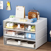 Marbrasse Desk Organizer with 6 Drawers 3 Tier Stackable Storage Drawers Plastic Makeup Storage Office Organizers and St