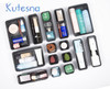 Kutesna 44 PCS Interlocking Drawer Organizer Set4Size Plastic Versatile Bathroom and Desk Drawer Divider Organizer Trays