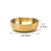 NatSumeBasics Gold Paper Clip Holder Cute Paper Clips Holder Round PaperClips Dispenser Elegant Desk Organizer Accessori