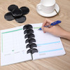 40 Pcs Discbound Disc 2 Inch Book Binding Discs Black Expansion Discs Notebooks Planner Discs for DIY Notebooks and Plan