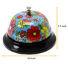 WEKOIL Call Bell Desk Service Bell Ding Bell for Restaurant Hotel Room Kitchen Party Office Receptionist Elderly Teacher