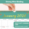 2026 Wall Calendar Monthly Wall Calendars Jan 2026 Jun 2027 Desk Planner 85 x 11 Hanging for Home School Office Supplies