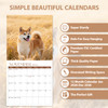 2026 Wall Calendar Large Monthly Wall Calendar Dogs Jan 2026 Dec 2026 12 x 24 Opened Hanging Planning Calendars for Fami
