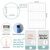Dry Erase Wall Calendar 3 Month Calendar Blank Undated Reusable Quarterly Calendar Whiteboard Premium Laminated Poster L
